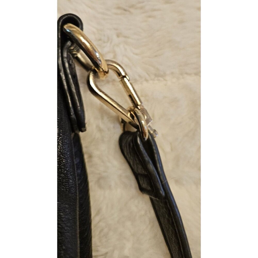 Coco + Carmen Pebbled Leather Convertible Crossbody Bag Tassel &Braided Detail - Picture 11 of 16